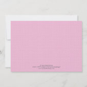 Carte d'anniversaire Cupcake Sprinkles Rose (Dos)