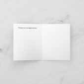 Carte d'anniversaire customisée (Intérieur)