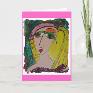 Carte d'anniversaire - customisée