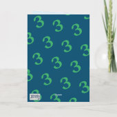 Carte d'anniversaire Customisée Fish Cute Inspiriv (Dos)