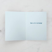 Carte d'anniversaire Customisée Fish Cute Inspiriv (Intérieur)