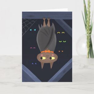 Carte d'anniversaire Cute Bat