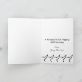 Carte d'anniversaire Cute Doggie (Intérieur)