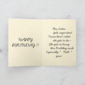 Carte d'anniversaire Cute Marjorie Cooper (Intérieur)