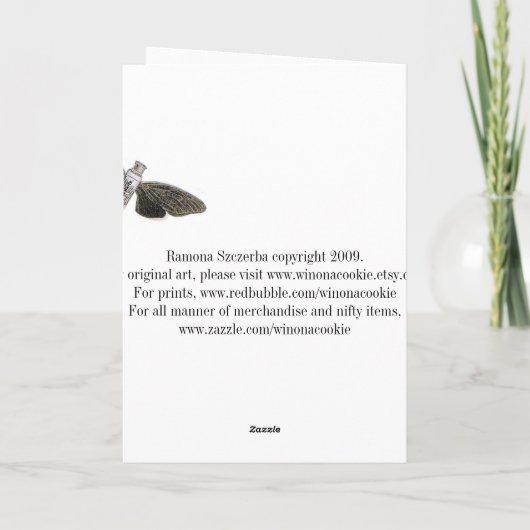 Carte d'anniversaire d'acclamations (Dos)