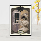 Carte d'anniversaire d'acclamations (Fleur jaune)