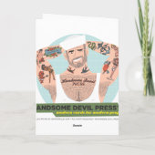 Carte d'anniversaire Daddy Cake (Dos)