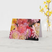 Carte d'anniversaire Dahlia Flowers (Fleur jaune)