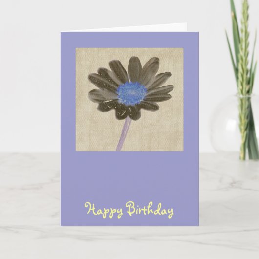 Carte d'anniversaire Daisy (Devant)