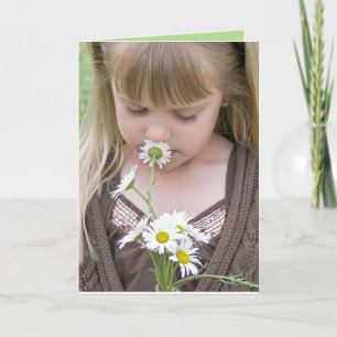 Carte d'anniversaire Daisy