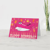 Carte d'anniversaire Daisy (Devant)