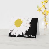 Carte d'anniversaire Daisy (Fleur jaune)