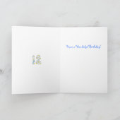 Carte d'anniversaire Daisy 12e (Intérieur)