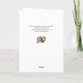 Carte d'anniversaire Dala Hors (Dos)