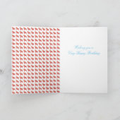 Carte d'anniversaire Dala Horse (Intérieur)