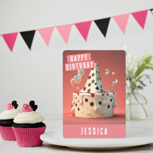 Carte d'anniversaire dalmate