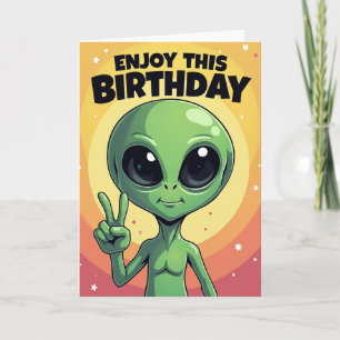 Carte d'anniversaire d'ami lumineux