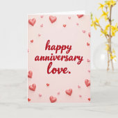 Carte d'anniversaire d'amour (Fleur jaune)