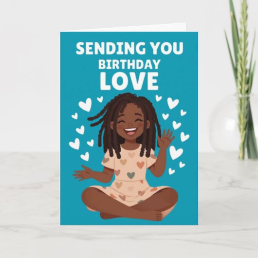 Carte d'anniversaire d'amour d'anniversaire (Devant)