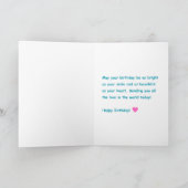 Carte d'anniversaire d'amour d'anniversaire (Intérieur)