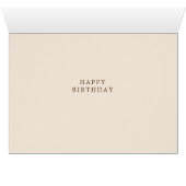 Carte d'anniversaire d'Anna's Hummingbird (Intérieur Horizontal (Bas))
