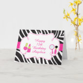 Carte d'anniversaire d'anniversaire de la fête du  (Fleur jaune)