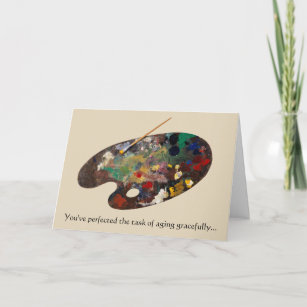 Cartes Peintre D Anniversaire Zazzle Be