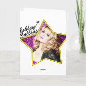 Carte d'anniversaire d'Ashley Collins SuperDiva (Dos)