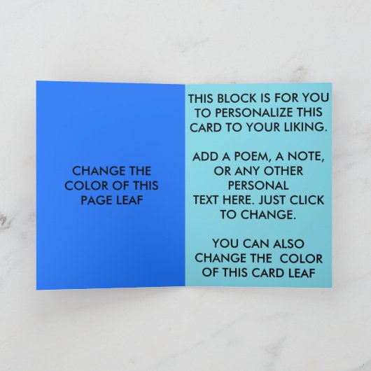 Carte d'anniversaire d'astrologie de Bélier (Intérieur)