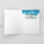 Carte d'anniversaire de 5 ans pour l'employé (Intérieur)