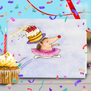 Carte d'anniversaire de ballet par Nicole Janes