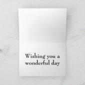 Carte d'anniversaire de bateau de pêche (Intérieur)