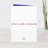 Carte d'anniversaire de batte (Dos)