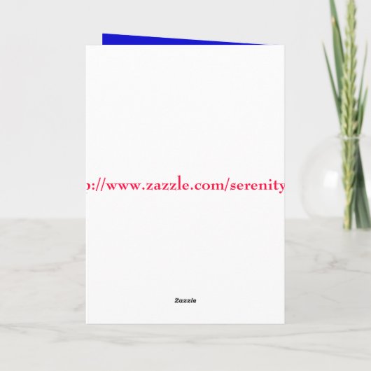 Carte d'anniversaire de batte (Dos)