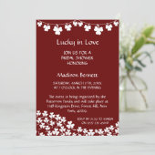 Carte d'anniversaire de bébé Shower de la Saint-Pa (Debout devant)