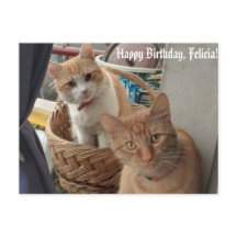 carte d'anniversaire de bienvenue