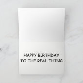 Carte d'anniversaire de Bigfoot et de Larry (Intérieur)