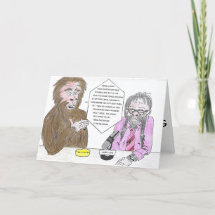 Carte d'anniversaire de Bigfoot et de Larry