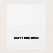 Carte d'anniversaire de Bologne (Inside Unfolded)