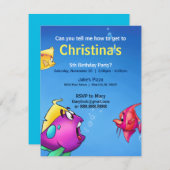 Carte d'anniversaire de Bubble (Devant / Derrière)