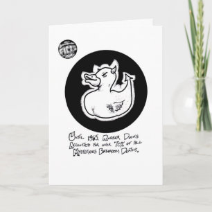 Carte d'anniversaire de "canard de la mort" de