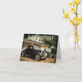 Carte d'anniversaire de canon à chaud (Fleur jaune)