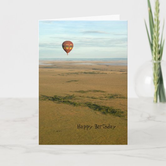 Carte d'anniversaire de cas désespéré (Devant)