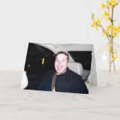 carte d'anniversaire de cassy (Fleur jaune)