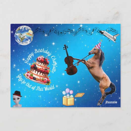 Carte d'anniversaire de Charlotte (Dos)