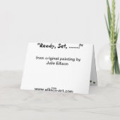 Carte d'anniversaire de chat amusant (Dos)