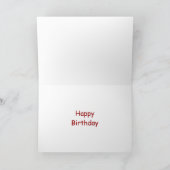 Carte d'anniversaire de chat de Bob (Intérieur)