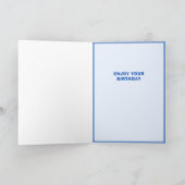 Carte d'anniversaire de chat grincheux (Intérieur)