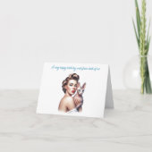 Carte d'anniversaire de Chat Sphynx (Devant)
