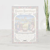 Carte d'anniversaire de Château Écossais (Dos)